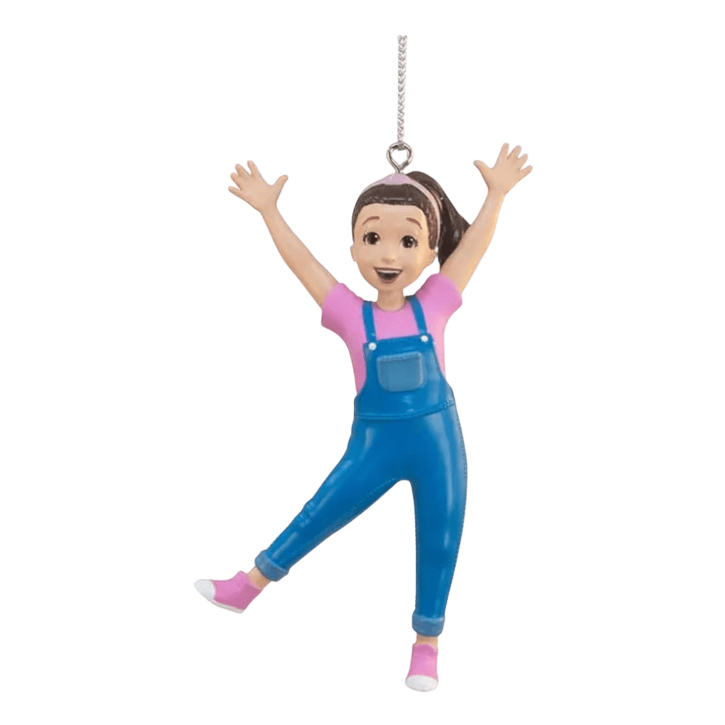 Ms. Rachel Christmas Ornament Happy Hands Figurine – Officially Licensed Holiday Tree Decoration - Tree Treasures