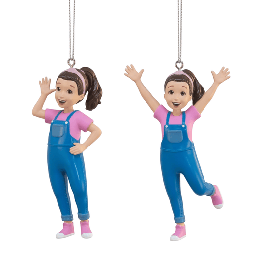 Ms. Rachel™ Figural Ornament by Kurt Adler – Adorable Holiday Keepsake for Fans and Families - Tree Treasures