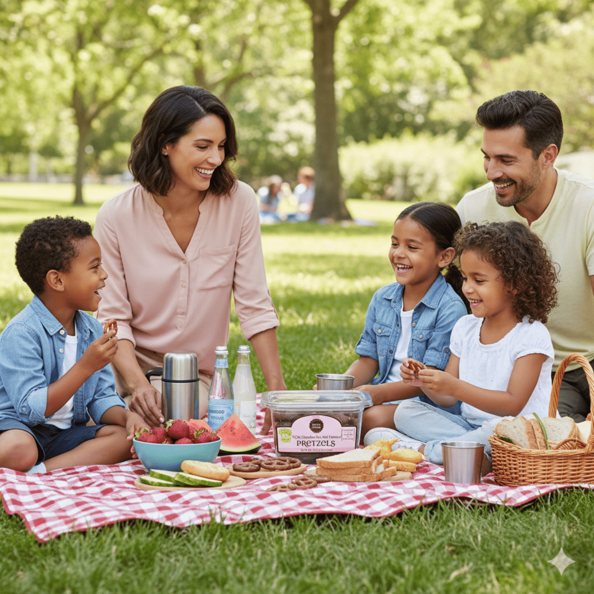 Nancy Adams Milk Chocolate Caramel Pretzels 7.75 OZ Tub - Tree Treasures