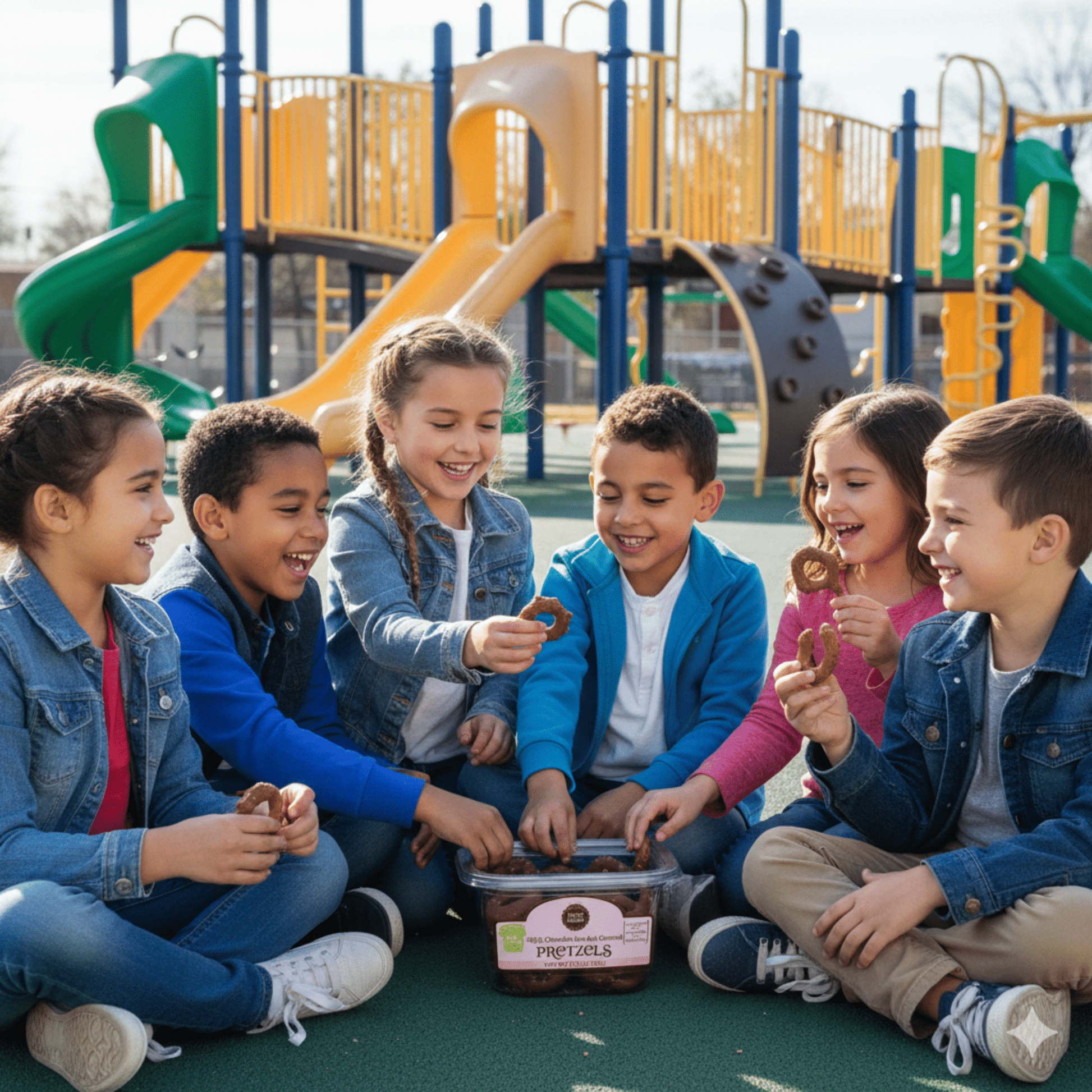 Nancy Adams Milk Chocolate Caramel Pretzels 7.75 OZ Tub - Tree Treasures