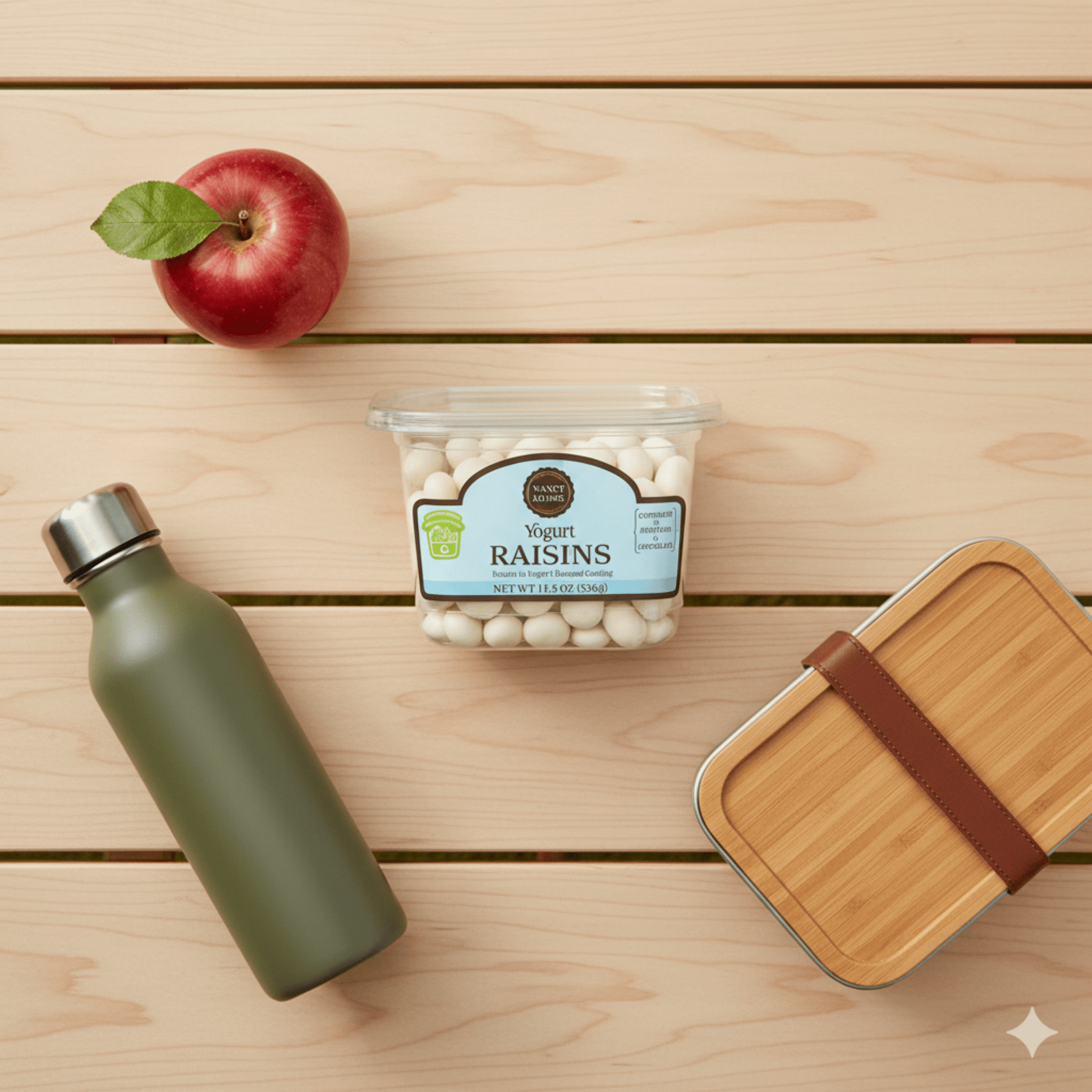 Nancy Adams Yogurt Raisins 11.5 OZ Tub - Tree Treasures