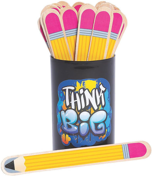 Pencil Flip Name Sticks - 36 Pack - Tree Treasures