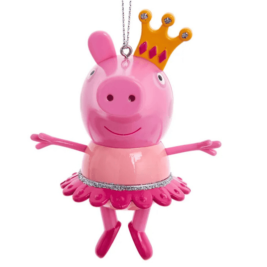 Peppa Pig™ With Crown Ornament - Tree Treasures
