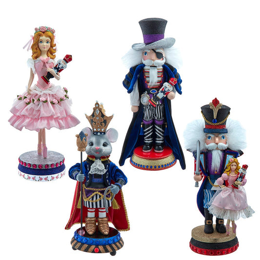 *PRESALE* 15" Hollywood Nutcrackers™ Nutcracker Suite Nutcrackers, 4 Assorted - Tree Treasures