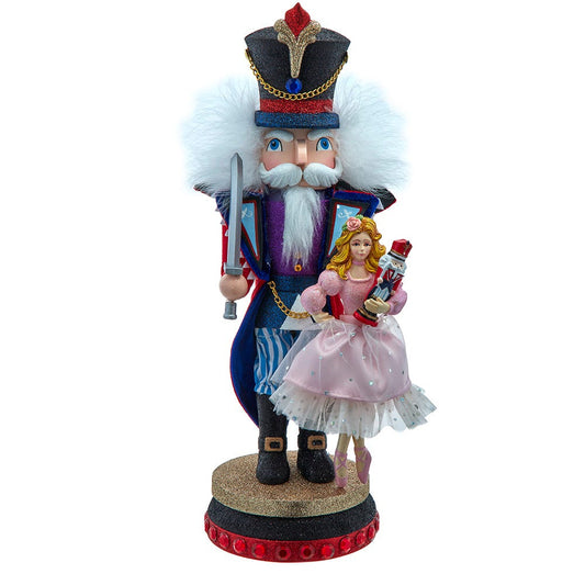 *PRESALE* 15" Hollywood Nutcrackers™ Prince With Clara Nutcracker - Tree Treasures