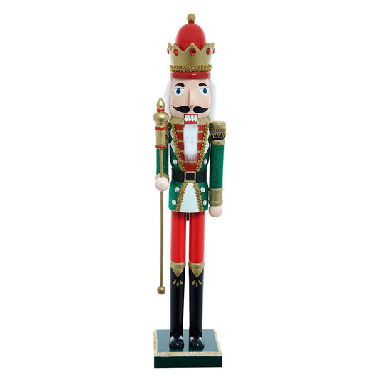 *PRESALE* 22" Red & Green King Nutcracker - Tree Treasures