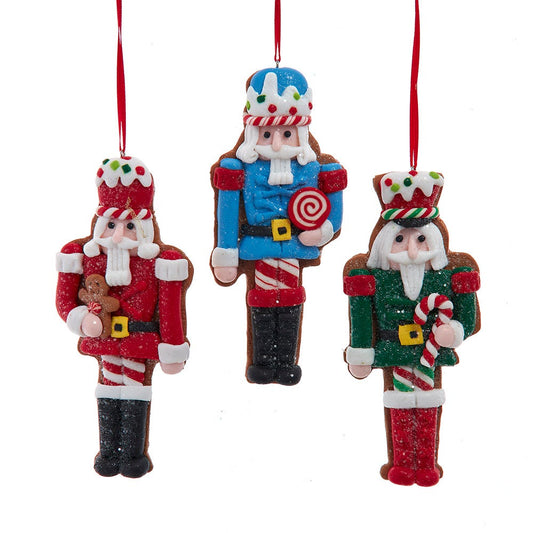 *PRESALE* 5.5" Nutcracker Ornaments, 3 Assorted - Tree Treasures