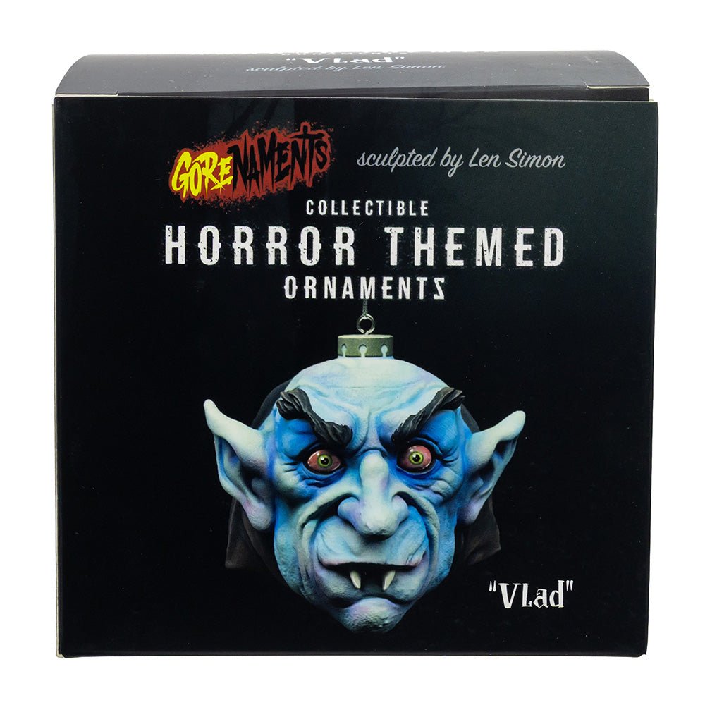 *PRESALE* Gorenaments® Glass Christmas "Vlad" Vampire Ornament - Tree Treasures