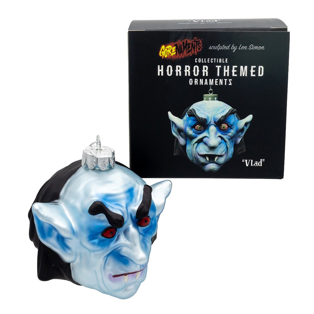 *PRESALE* Gorenaments® Glass Christmas "Vlad" Vampire Ornament - Tree Treasures