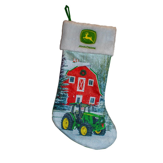 *PRESALE* John Deere™ Stocking - Tree Treasures