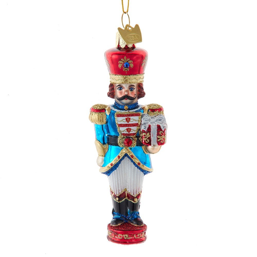 *PRESALE* Noble Gems™ Glass Elegant Nutcracker Ornament - Tree Treasures