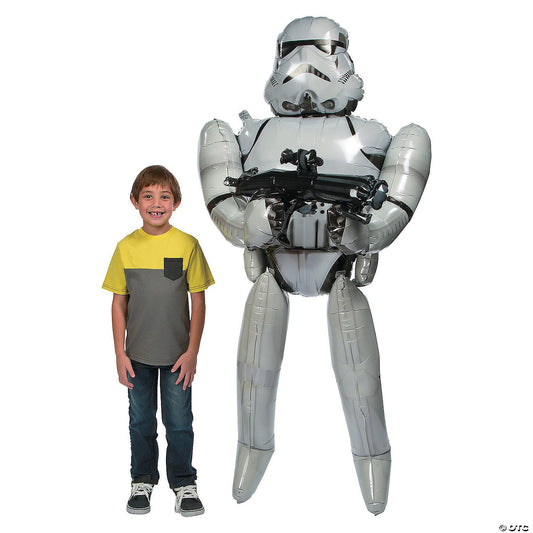 Stormtrooper Airwalker Balloon - 33" x 70" - Tree Treasures