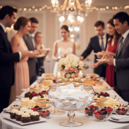 Thank You Wedding Butter Mints – 216ct Individually Wrapped Mints (Gold Wrapper) - Tree Treasures