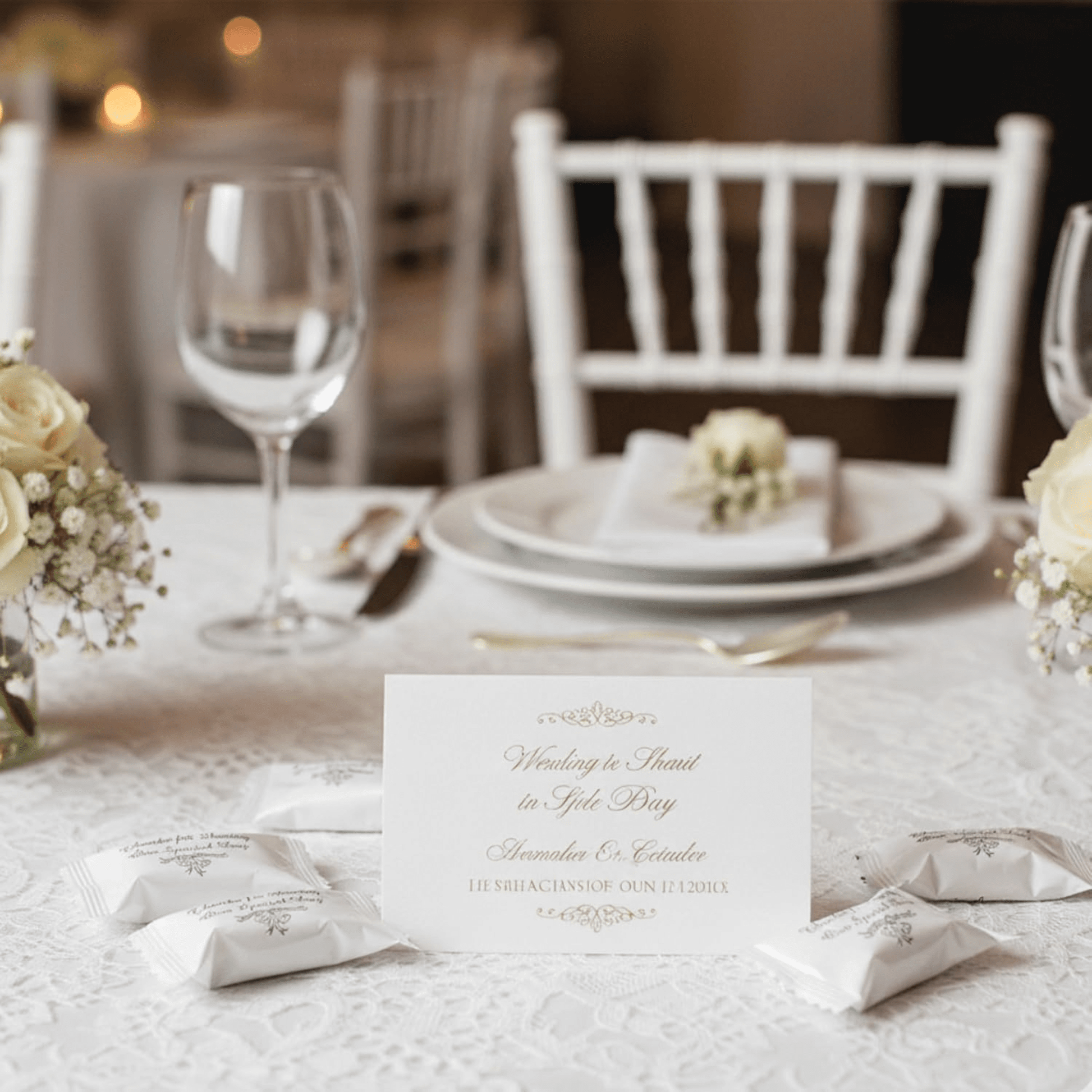 Thank You Wedding Butter Mints – 216ct Individually Wrapped Mints (Silver Wrapper) - Tree Treasures