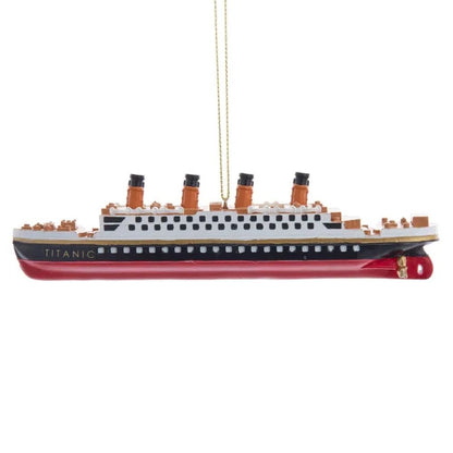 "Titanic" Boat Ornament by Kurt Adler - Tree Treasures