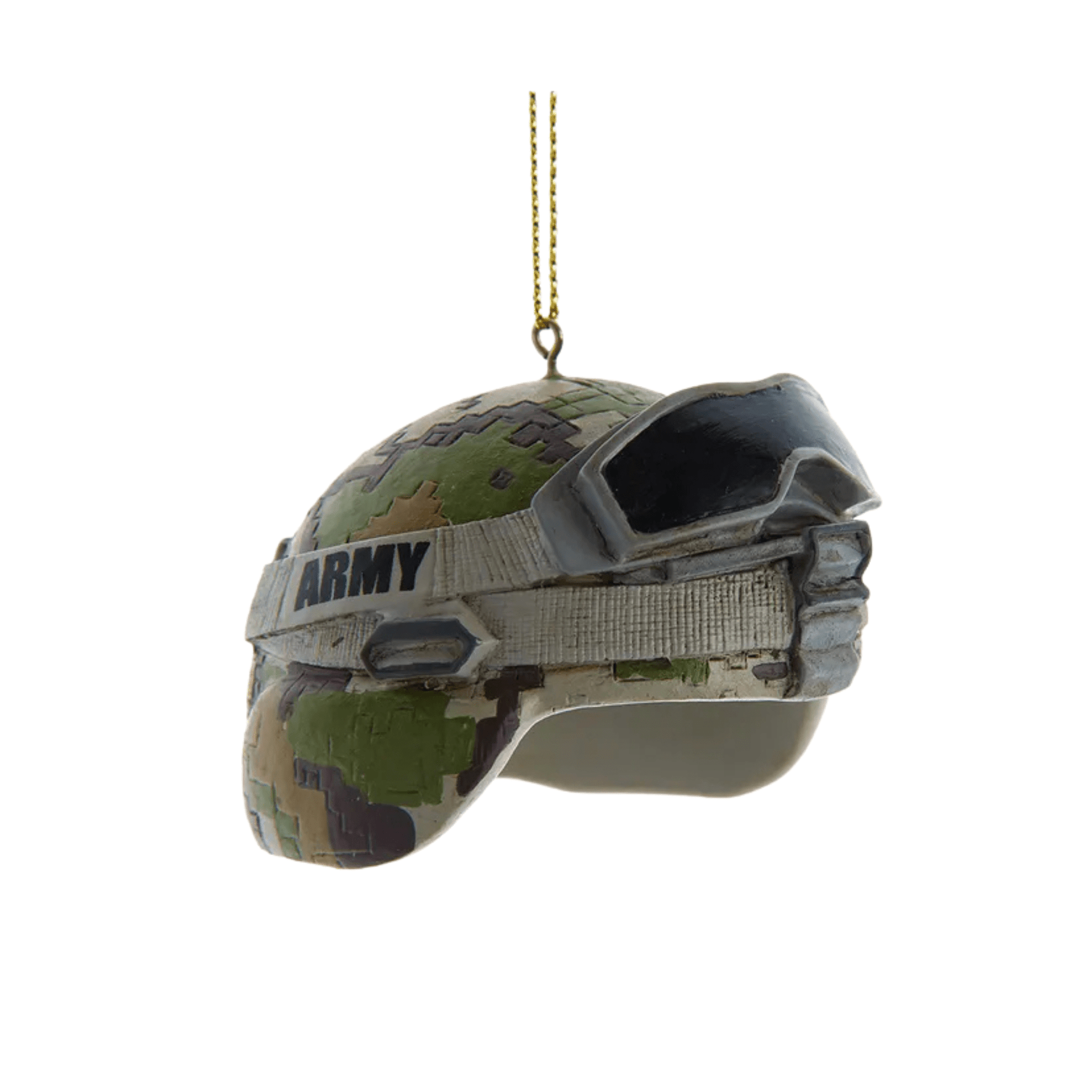 U.S. Army® Combat Helmet Ornament – Kurt Adler Patriotic Christmas Decoration - Tree Treasures
