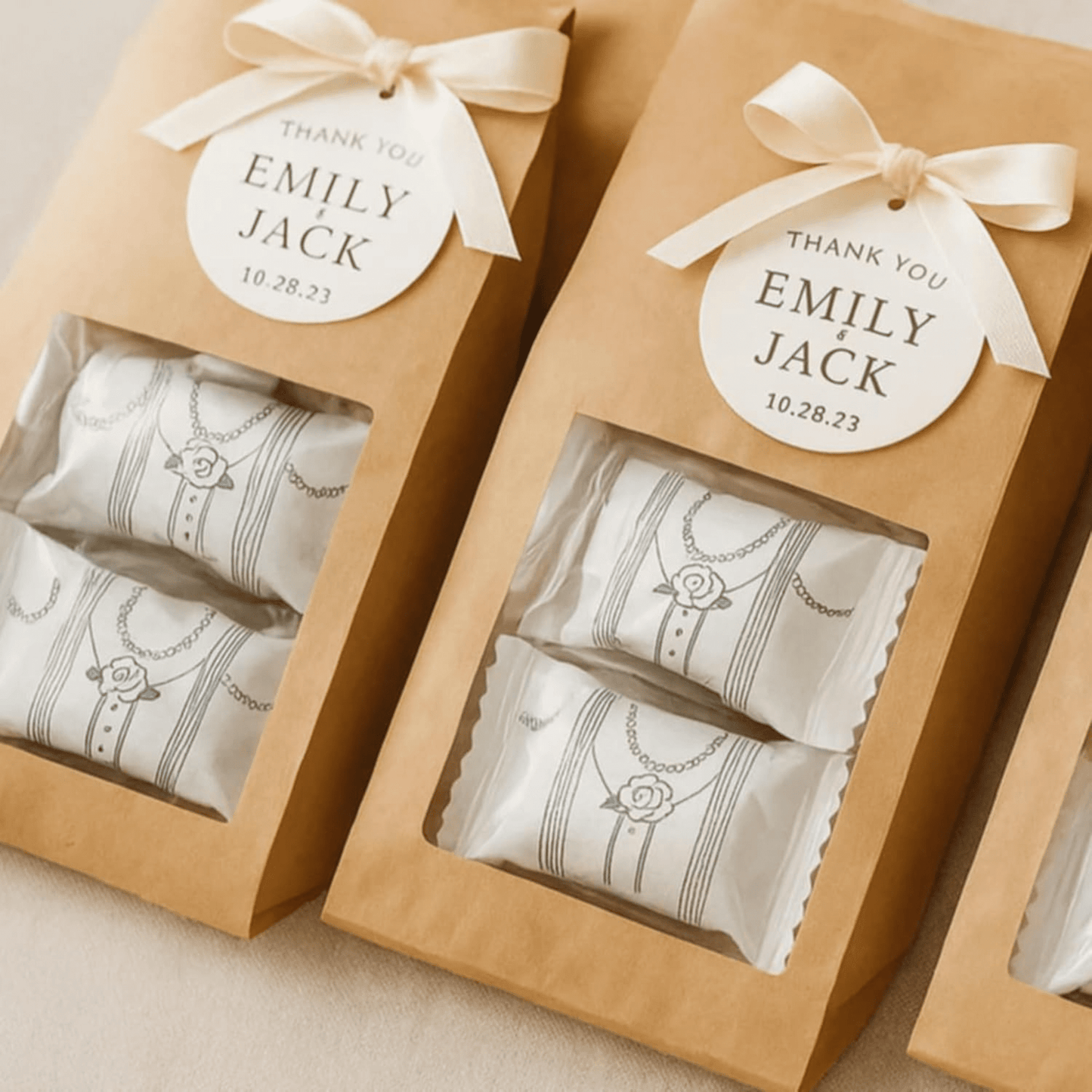 Wedding Butter Mints Individually Wrapped Bulk – 216ct White Buttermints Individually Wrapped for Wedding Favors, Reception Candy, Bridal Shower Mints Perfecto Dulces Para Boda - Tree Treasures