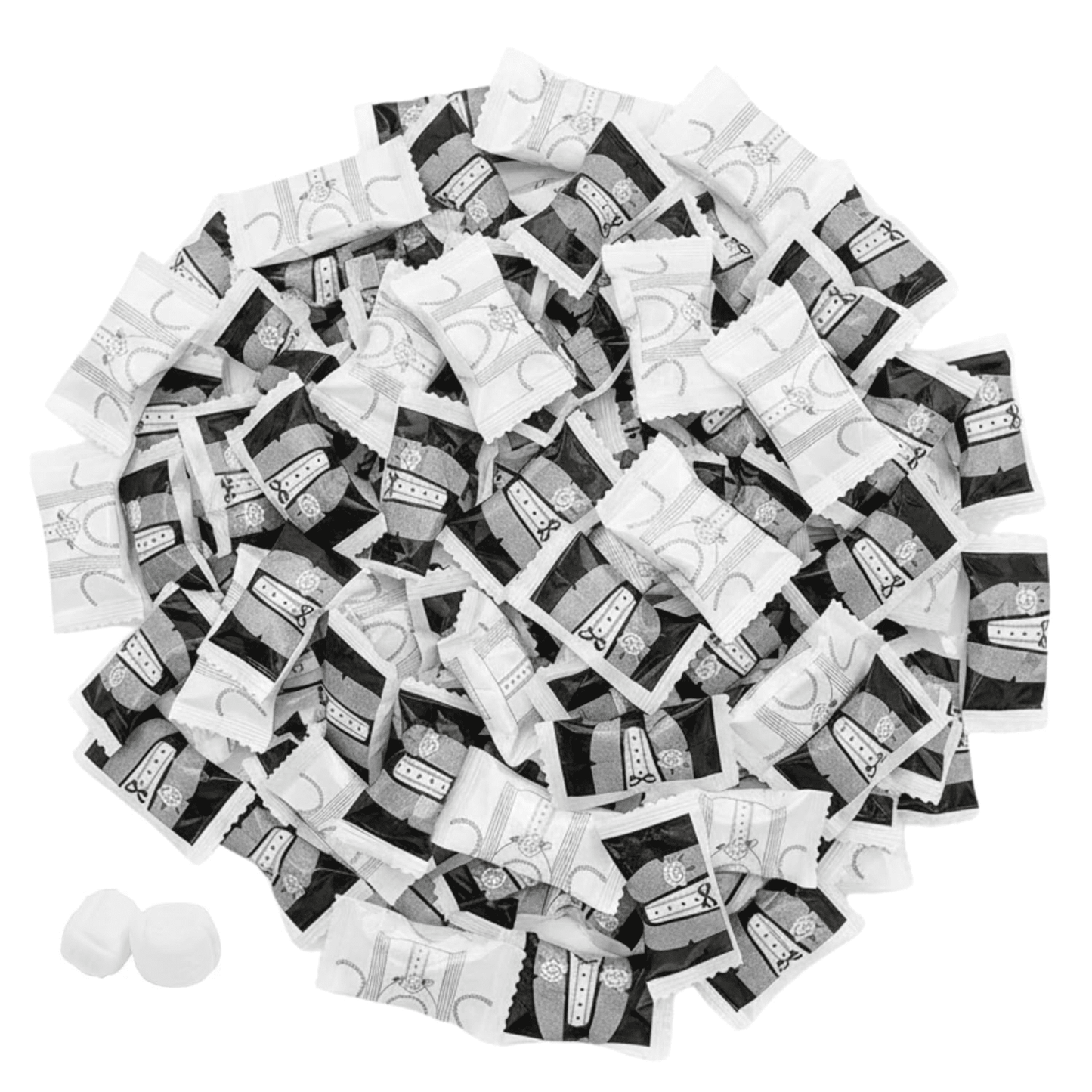 Wedding Butter Mints Individually Wrapped Bulk – 216ct White Buttermints Individually Wrapped for Wedding Favors, Reception Candy, Bridal Shower Mints Perfecto Dulces Para Boda - Tree Treasures