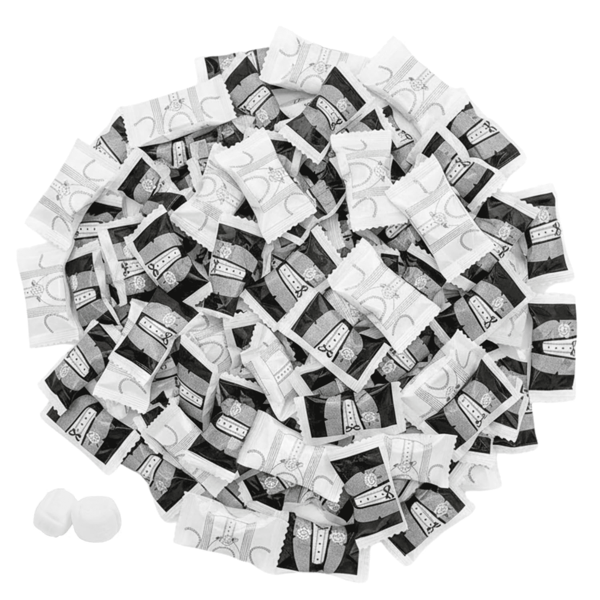 Wedding Butter Mints Individually Wrapped Bulk – 216ct White Buttermints Individually Wrapped for Wedding Favors, Reception Candy, Bridal Shower Mints Perfecto Dulces Para Boda - Tree Treasures