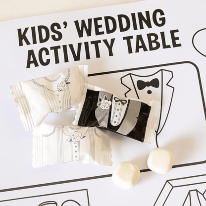 Wedding Butter Mints Individually Wrapped Bulk – 216ct White Buttermints Individually Wrapped for Wedding Favors, Reception Candy, Bridal Shower Mints Perfecto Dulces Para Boda - Tree Treasures